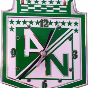 Reloj Analogico De Equipos De Futbol Colombiano De 18x18 Cm